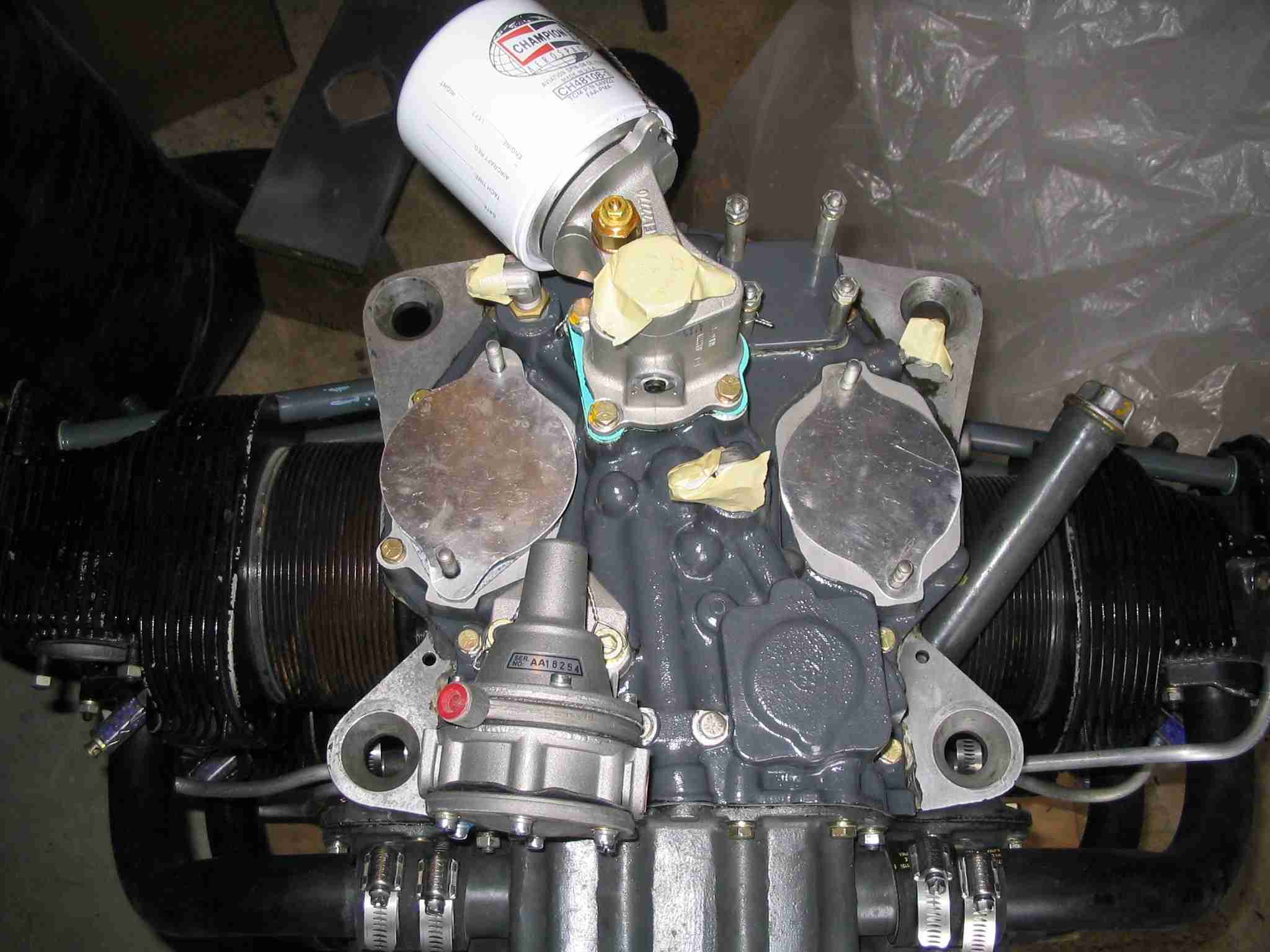 How to install a Oil Filter Adapter (77852)? Van's Air Force